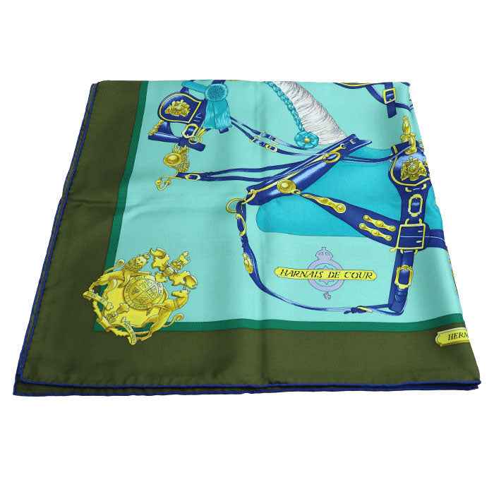 Hermes Silk Scarf HARNAIS DE COUR