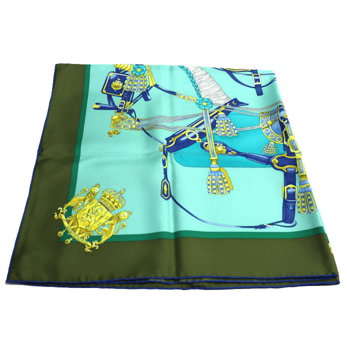 Hermes Silk Scarf HARNAIS DE COUR