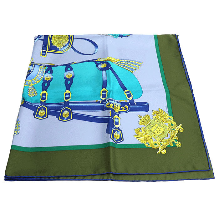 Hermes Silk Scarf HARNAIS DE COUR