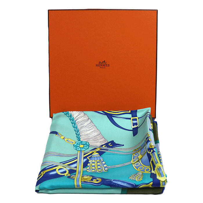 Hermes Silk Scarf HARNAIS DE COUR