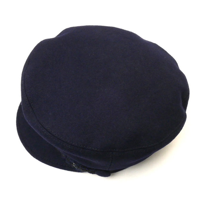 Chanel Wool Casquette Hat Navy