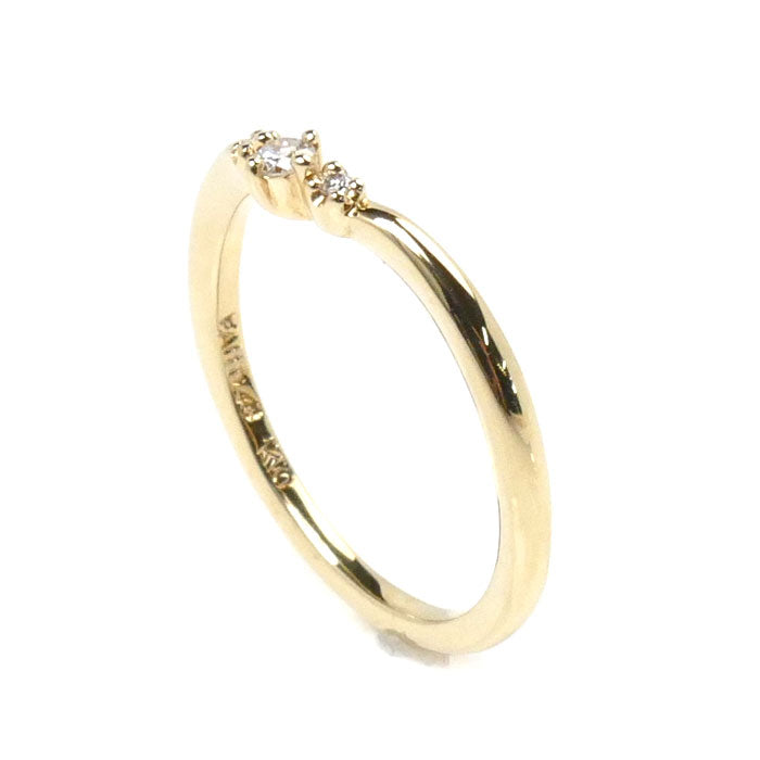 4℃ K10YG Yellow Gold Diamond Ring