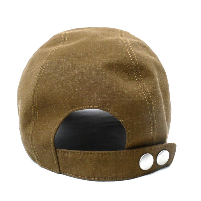 Hermes H Logo Cap Brown Unisex