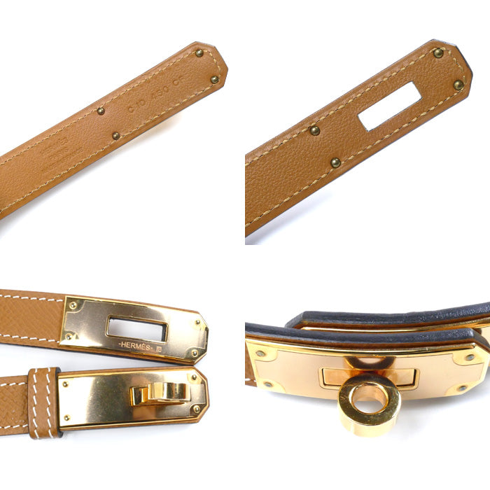 Hermes Kelly 18 Belt Gold