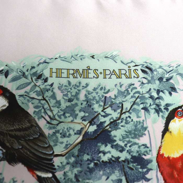 Hermes Silk Scarf Equateur Animal Design