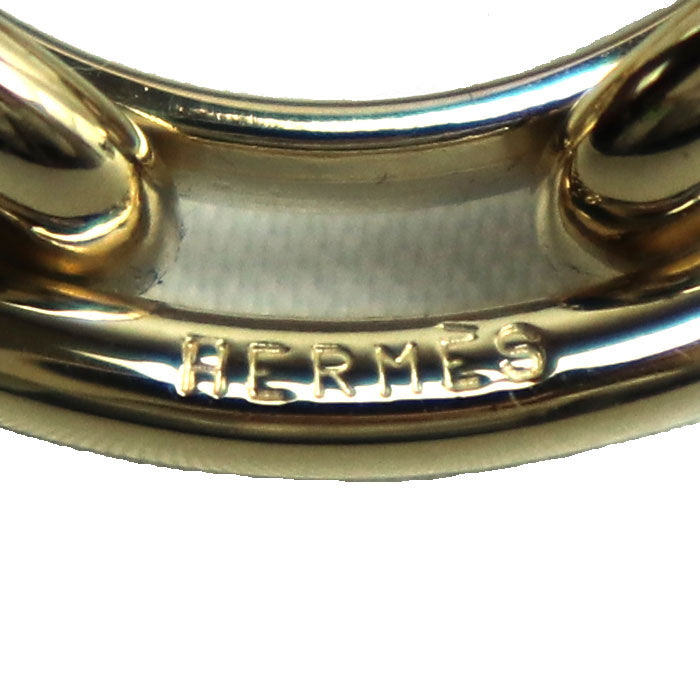 Hermes Metal Scarf Ring Chaine d'Ancre