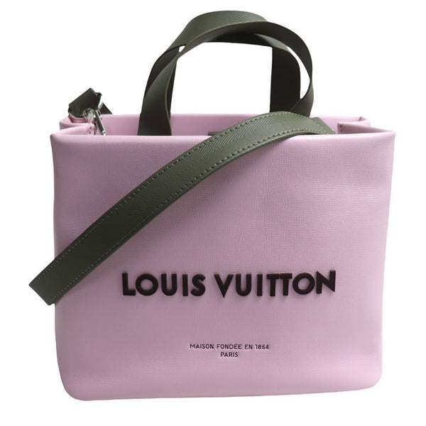 Louis Vuitton Shopper Tote MINI Leather 2way Tote Bag