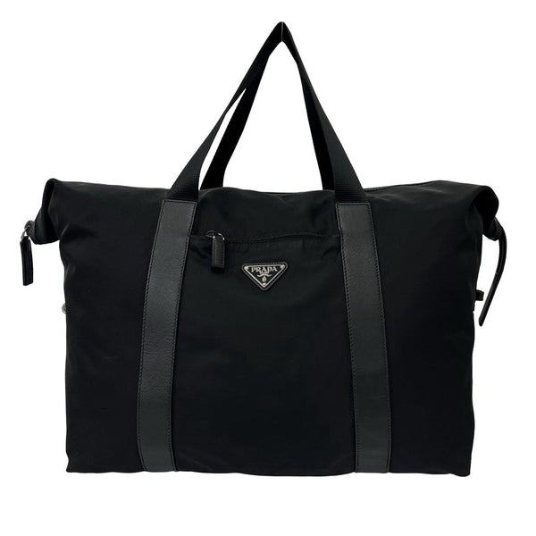 Prada Tessuto Saffiano Boston Bag