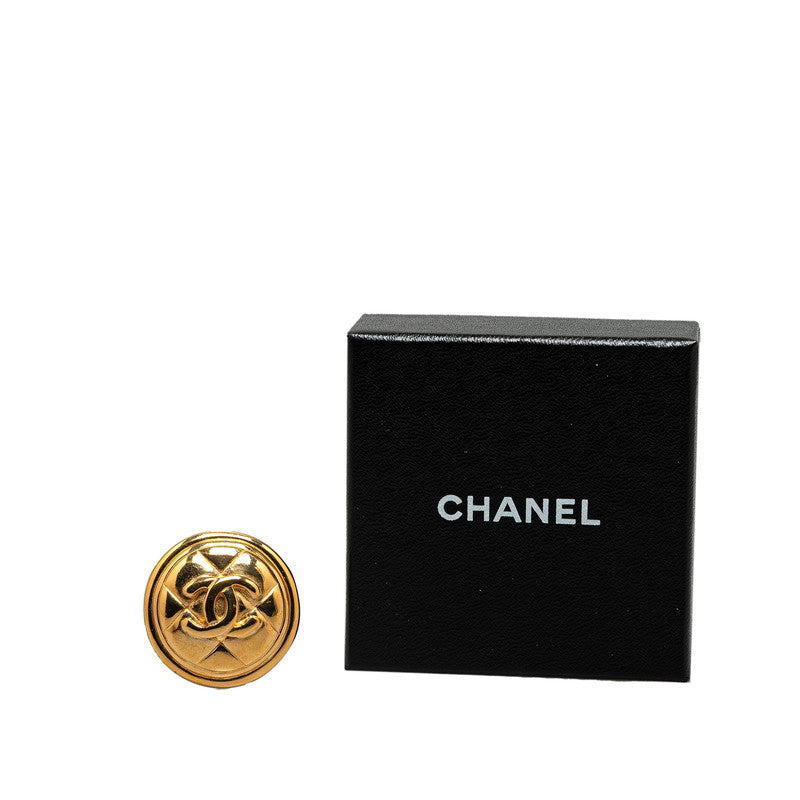 Chanel Coco Mark Gold Brooch