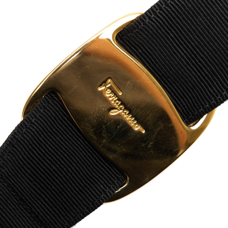 Salvatore Ferragamo Vara Ribbon Nylon Belt