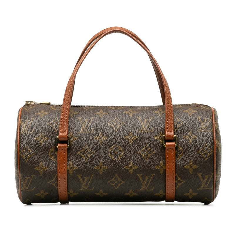 Louis Vuitton Monogram Papillon 26 Handbag M51366 Brown PVC Leather in Very Good Condition