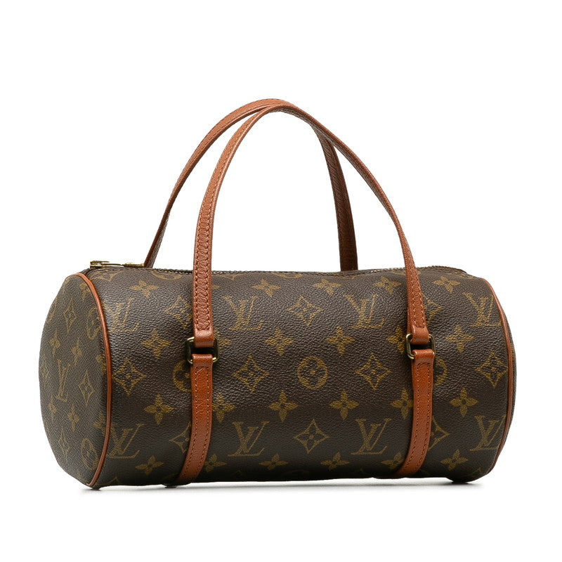 Louis Vuitton Monogram Papillon 26 Handbag M51366 Brown PVC Leather in Very Good Condition