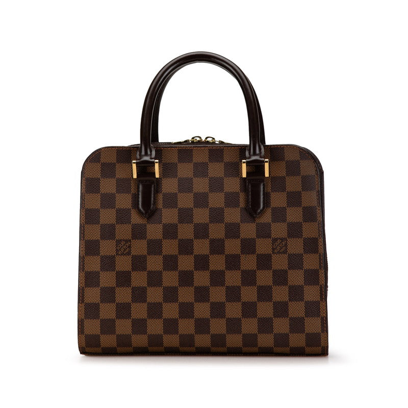 Louis Vuitton Damier Triana Handbag Brown