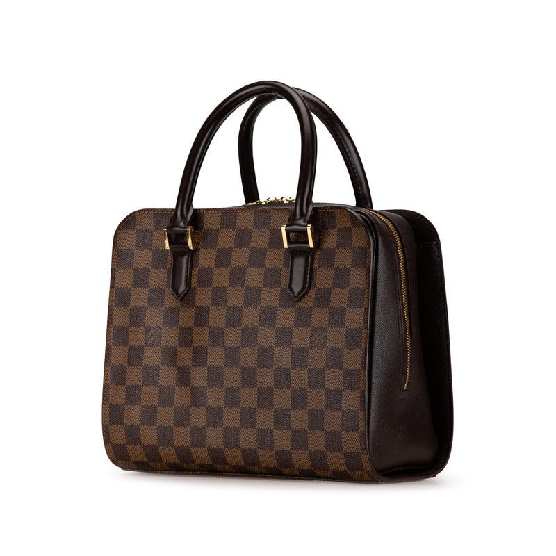 Louis Vuitton Damier Triana Handbag Brown