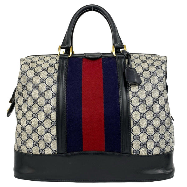 Gucci GG Leather Boston Bag