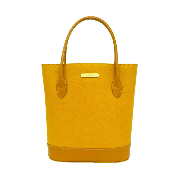 Burberry Nova Check Leather Handbag
