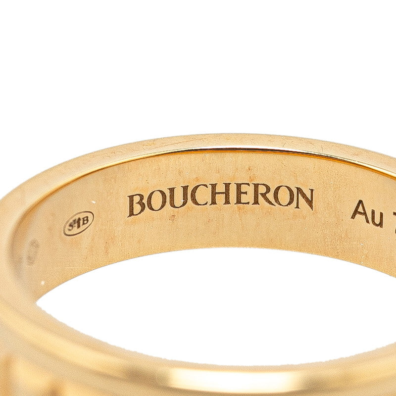 Boucheron Quatre Radiant Ring K18YG Yellow Gold in Very Good Condition