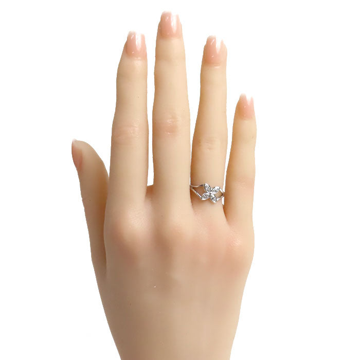 Tiffany & Co Platinum Diamond Victoria Ring