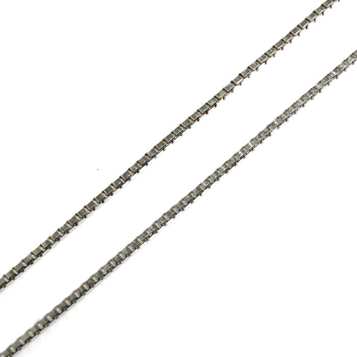 K18WG White Gold Diamond Necklace 1.00ct