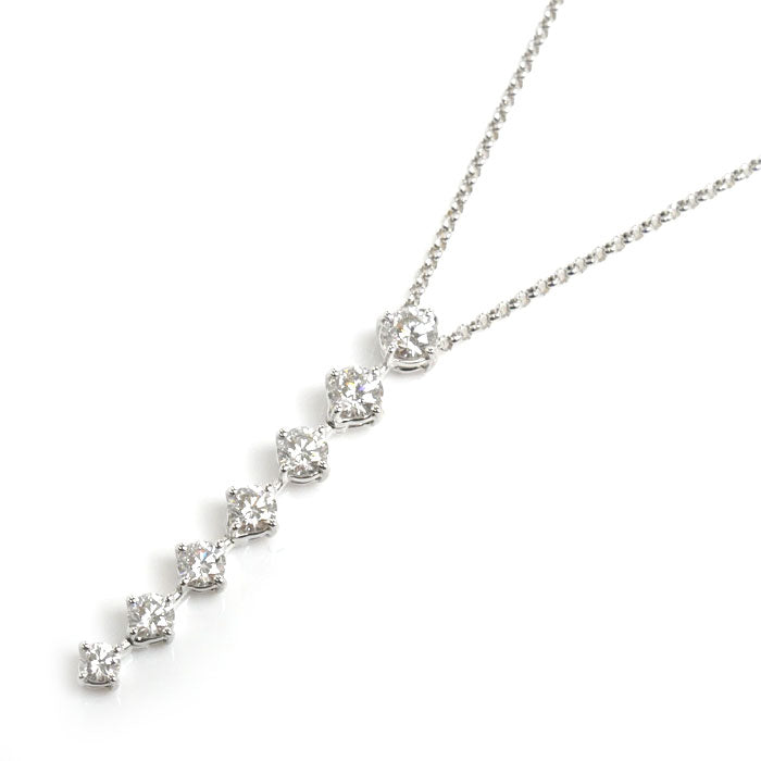 TASAKI K18WG White Gold Diamond Necklace