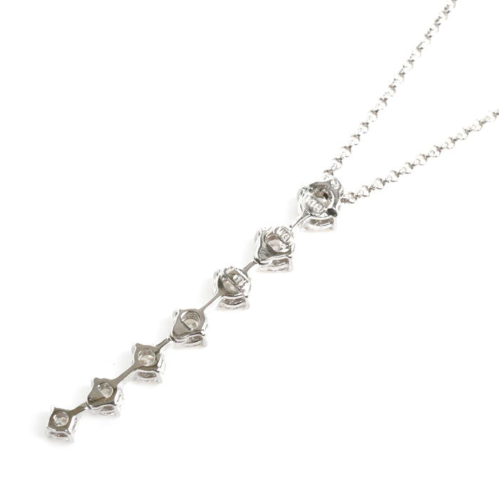 TASAKI K18WG White Gold Diamond Necklace