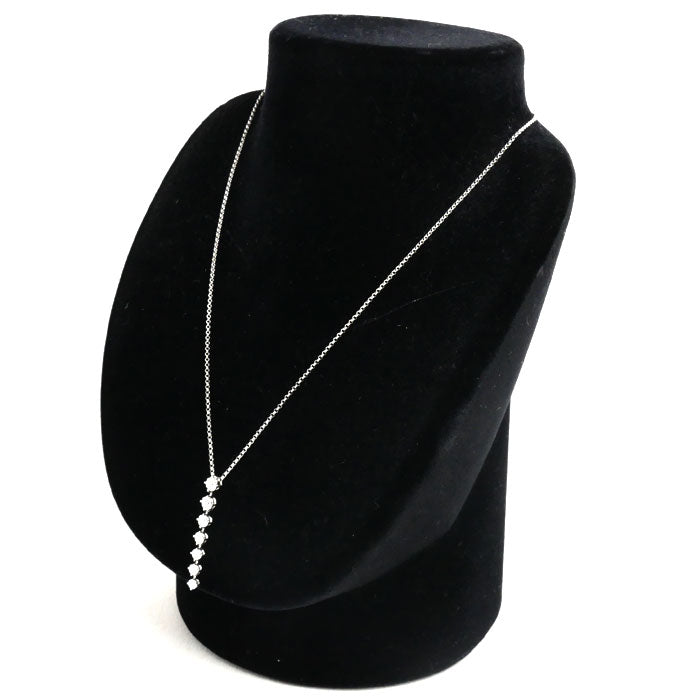 TASAKI K18WG White Gold Diamond Necklace