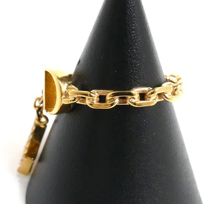 Dior PETIT CD Star Charm Ring R0903PMTCY