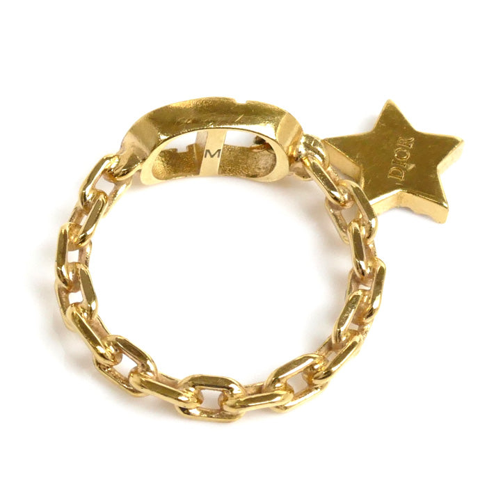 Dior PETIT CD Star Charm Ring R0903PMTCY