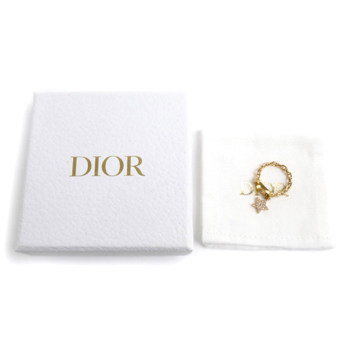 Dior PETIT CD Star Charm Ring R0903PMTCY