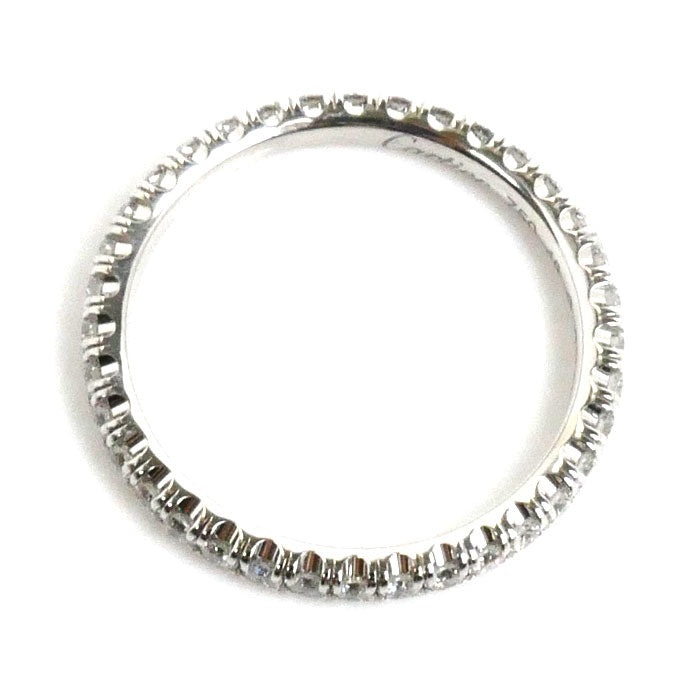 Cartier K18WG White Gold Diamond Eternity Ring