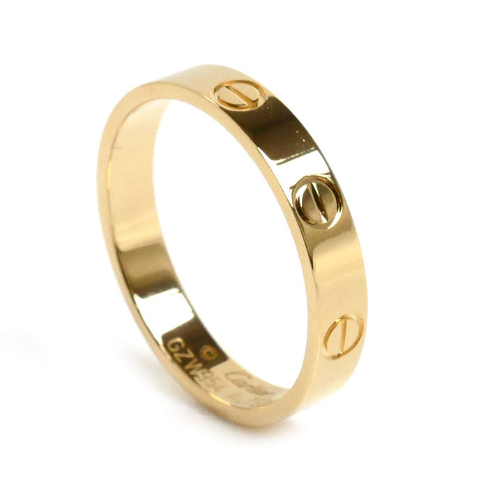 Cartier Yellow Gold Mini Love Ring B4085057