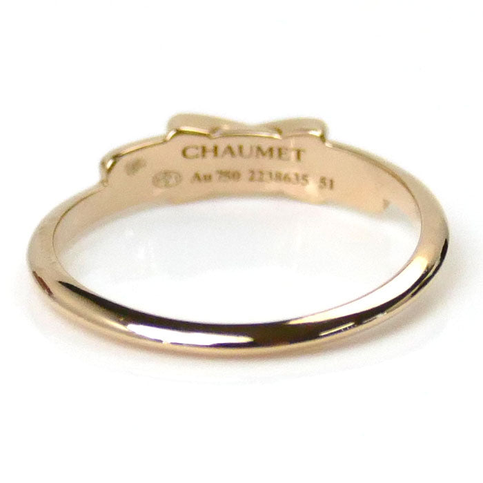 Chaumet Pink Gold Diamond Ring