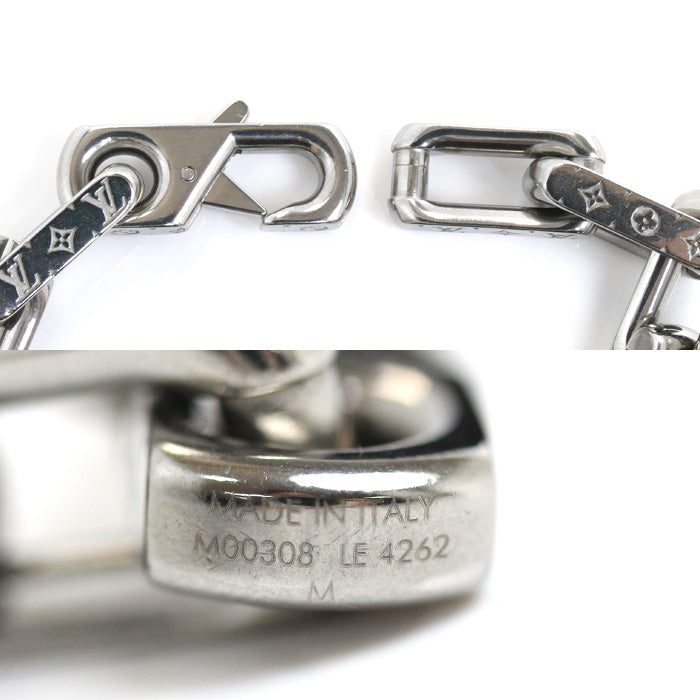 Louis Vuitton Stainless Steel Monogram Bracelet