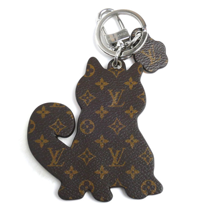 Louis Vuitton Monogram Keychain Shiba Inu M01199