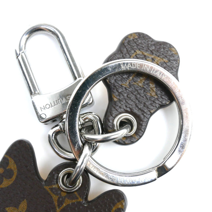 Louis Vuitton Monogram Keychain Shiba Inu M01199