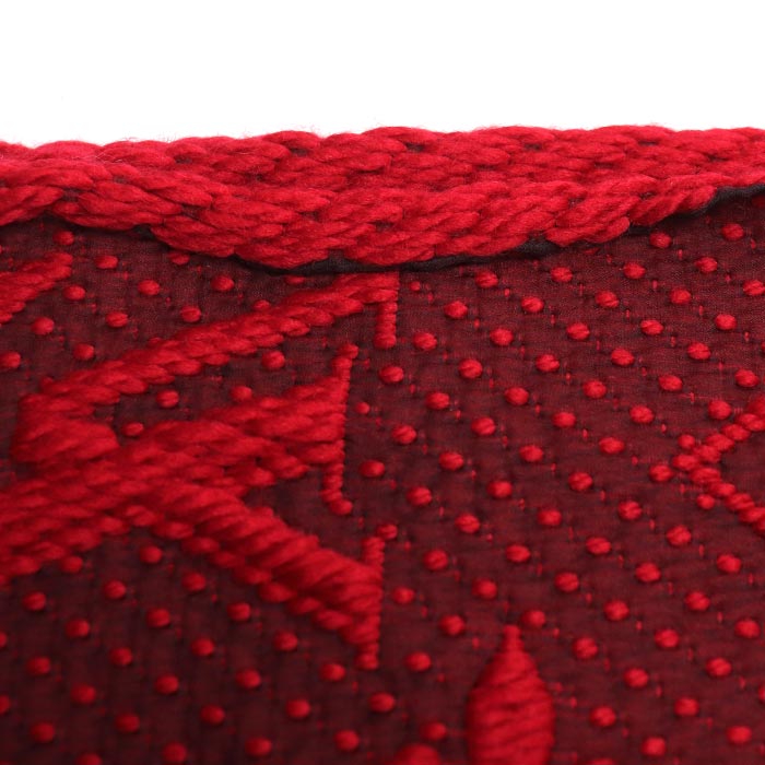 Louis Vuitton Logo Mania Scarf Ruby M72432