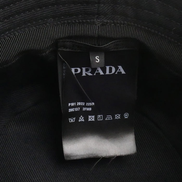 Prada Bucket Hat Black Unisex