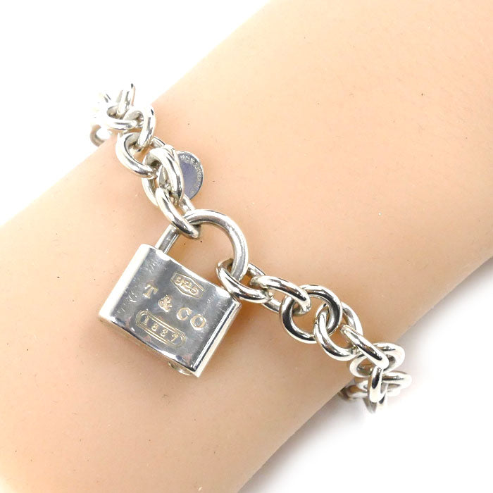 Tiffany & Co Silver 925 Padlock Bracelet