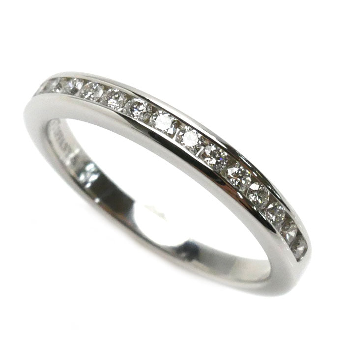 Tiffany & Co Platinum Diamond Channel Setting Ring