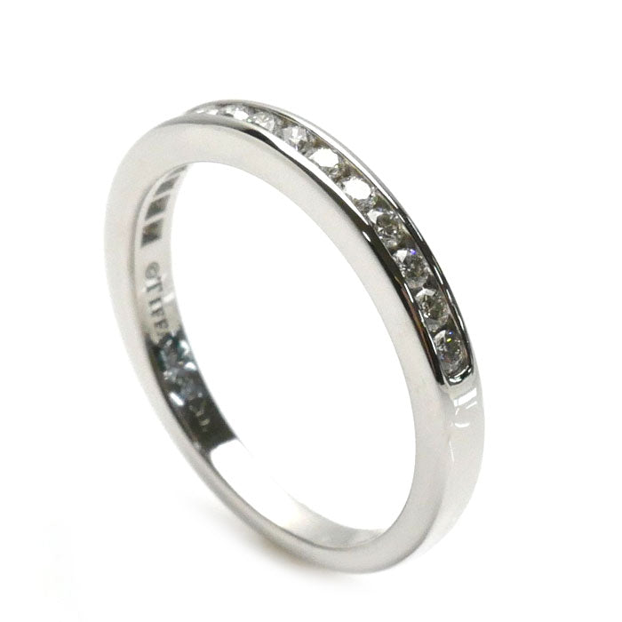 Tiffany & Co Platinum Diamond Channel Setting Ring