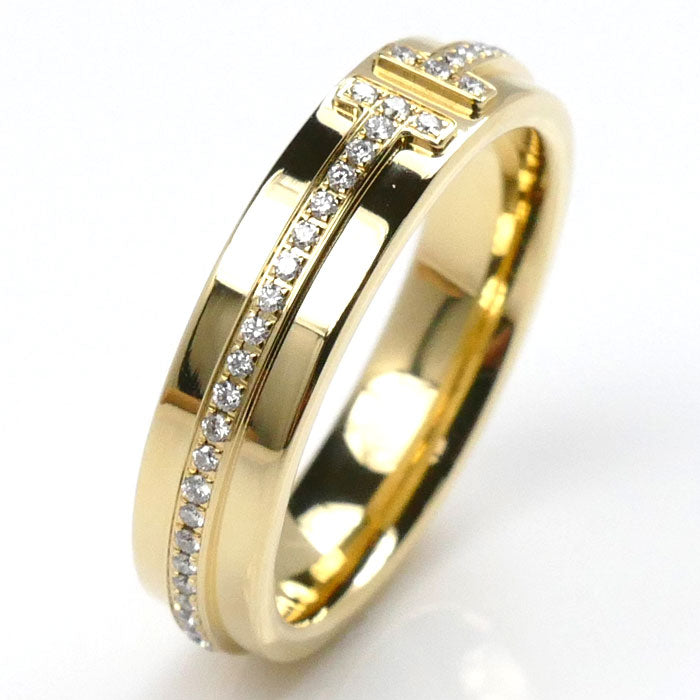 Tiffany & Co Yellow Gold Diamond Ring