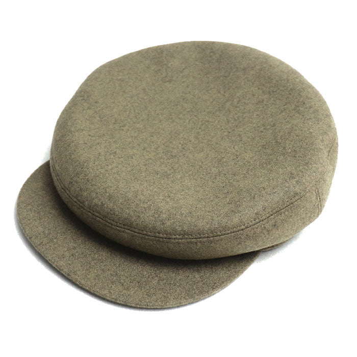 Hermes Cashmere Cap Brown Gray 57