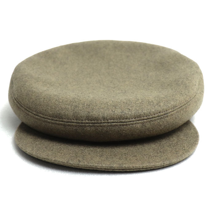 Hermes Cashmere Cap Brown Gray 57