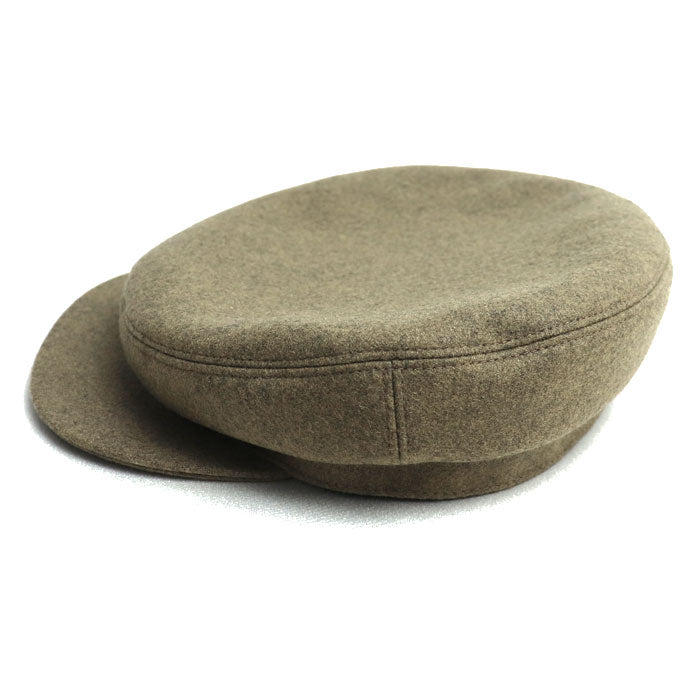 Hermes Cashmere Cap Brown Gray 57