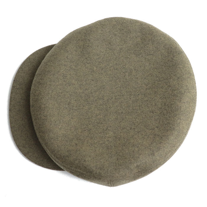 Hermes Cashmere Cap Brown Gray 57