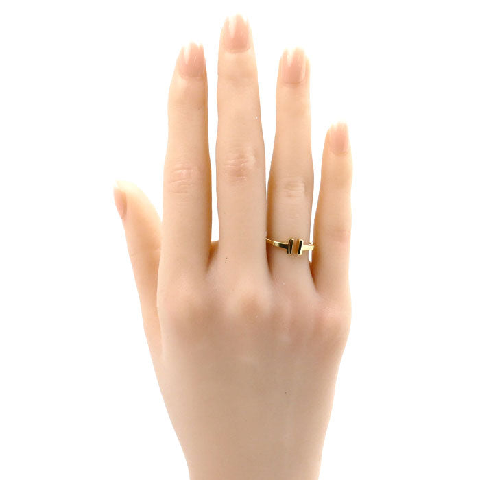 Tiffany & Co Yellow Gold T Wire Ring