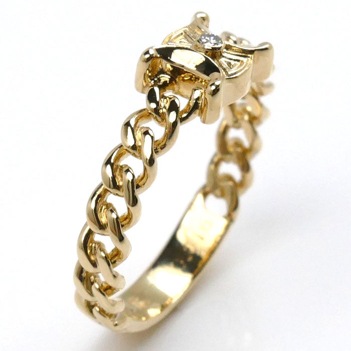 Celine Yellow Gold Diamond Ring