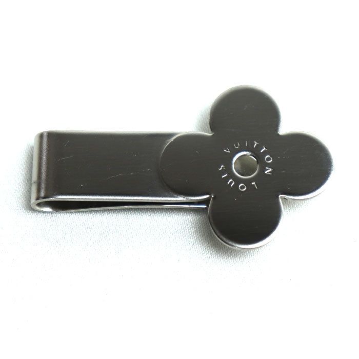 Louis Vuitton Metal Monogram Flower Money Clip