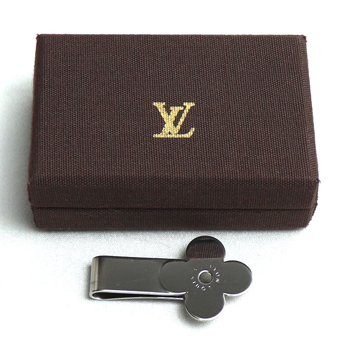 Louis Vuitton Metal Monogram Flower Money Clip