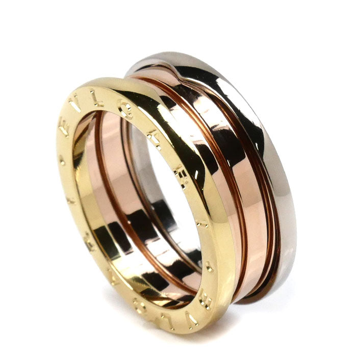 Bvlgari B-ZERO1 3-Band Ring K18YG/PG/WG